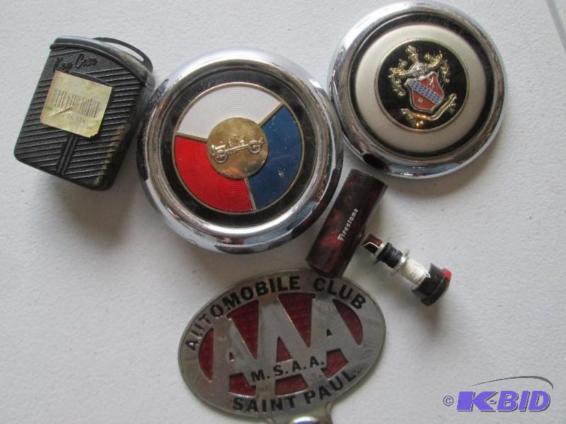 Hubcap covers, auto themed items...