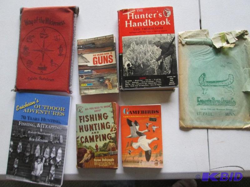 Lot of hunting books and guides...