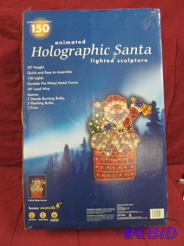 lot 54 image: Animated Santa
