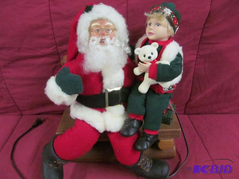 lot 76 image: Christmas decor