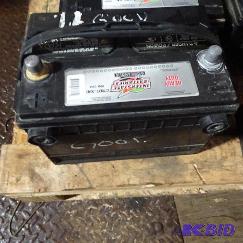 lot 11 image: Interstate battery. C78DT-XHD. top and side p...