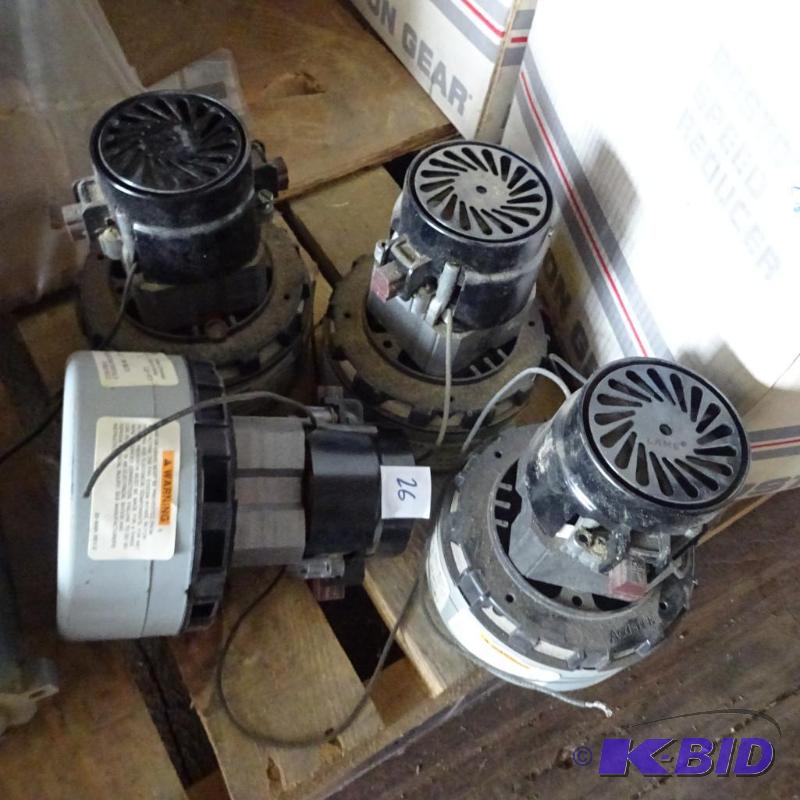 lot 26 image: 4 electric blowers. Ametek. Model 116296-13. ...