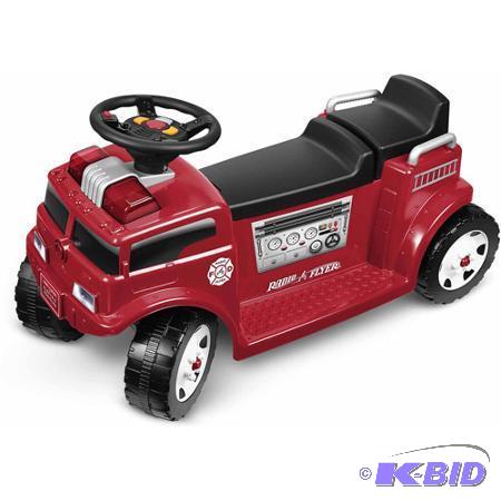 New Radio Flyer Battery-Operated Fire Truck f...