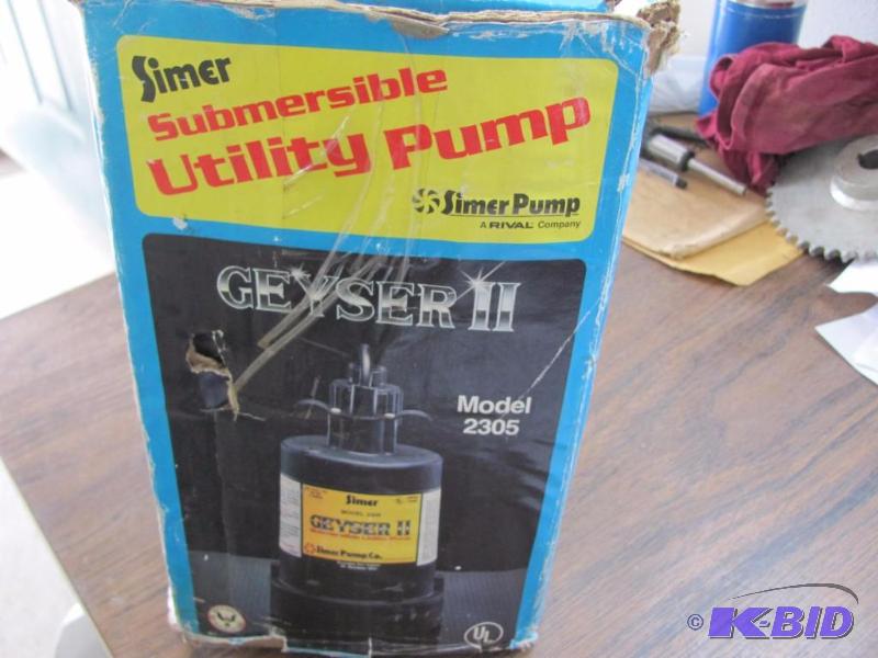 Simmer Utility Pump