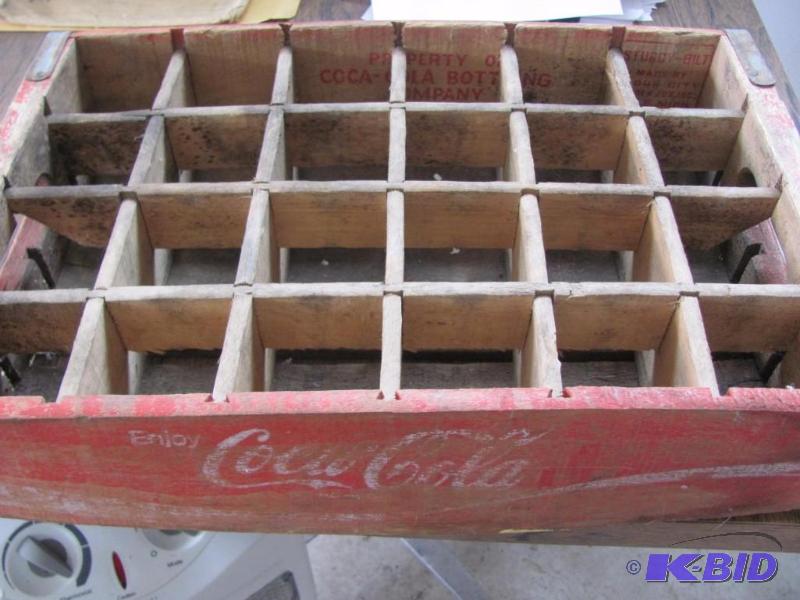 Old Coke Wooden Crate