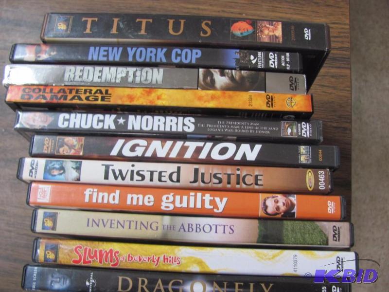 Lot of DVDs