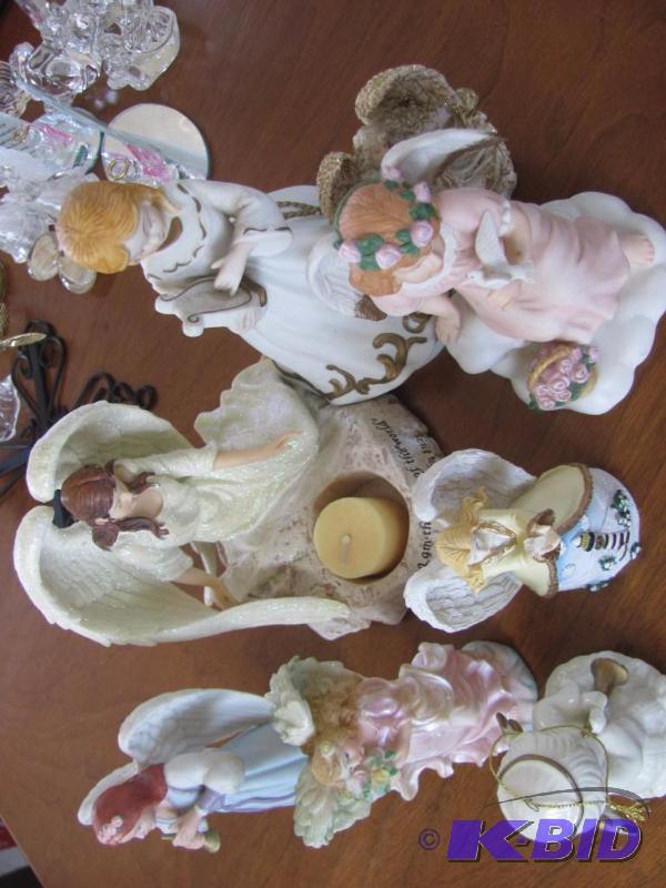 Several Angel Figurines