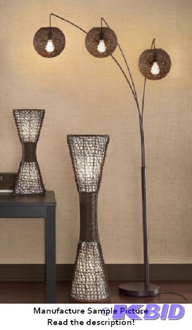 Three Headed Arc Lamp -&nbspMetal box with b...