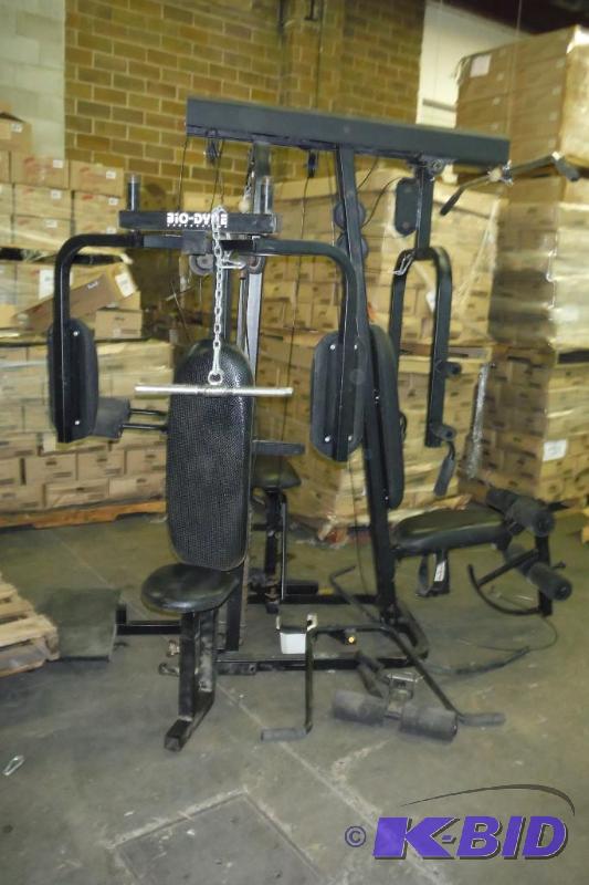 Bio Dyne Total Gym System Auction 203 Four Wheelers Washer and