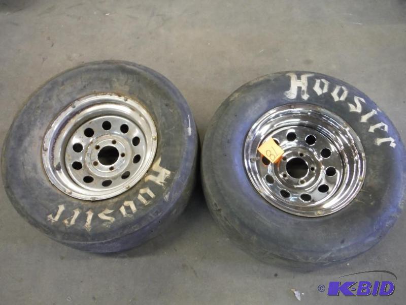 lot 81 image: 15x 9 4-14 Bolt pattern 29.090-15 Drag Rims