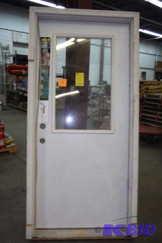 lot 9 image: Stanley Exterior Steel Door, 36x 81-12