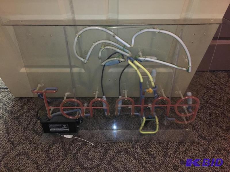 lot 29 image: Tanning Neon Sign