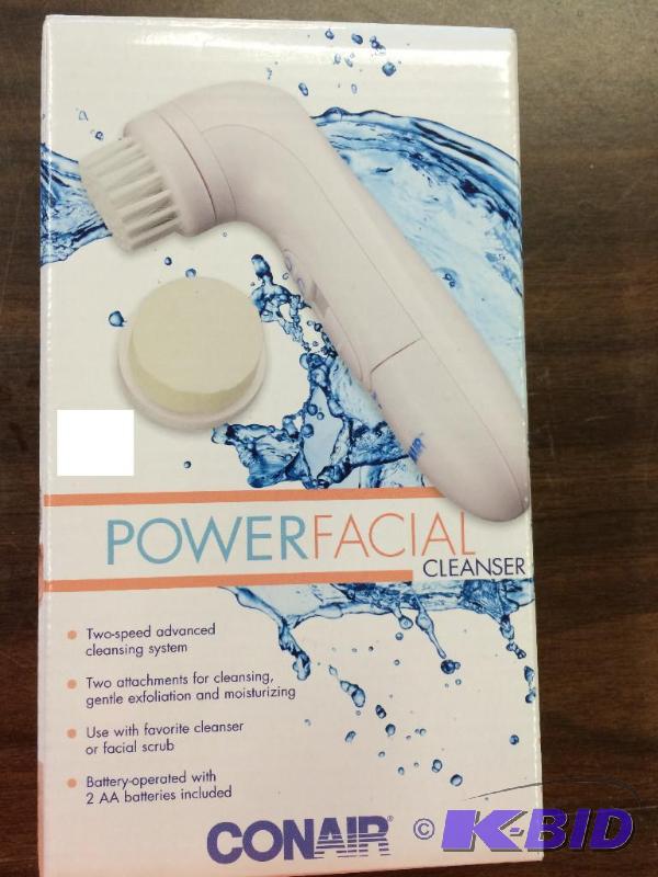new power facial scrubbing brush