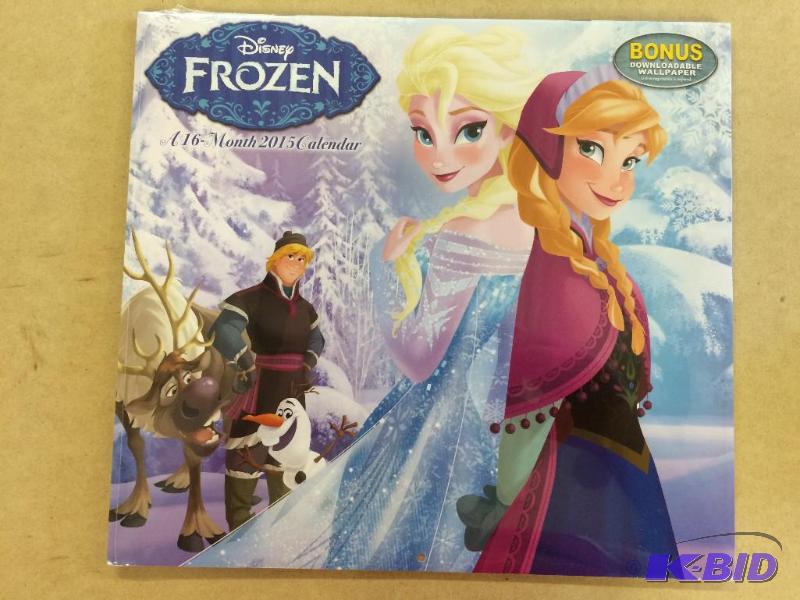 2015 disneys Frozen calander retail $14.99