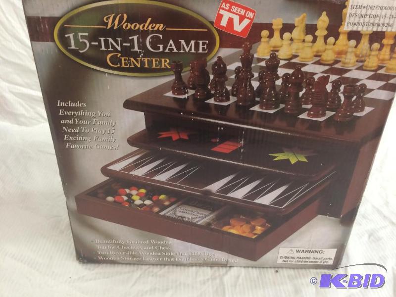 Brand new 15 in 1 game center