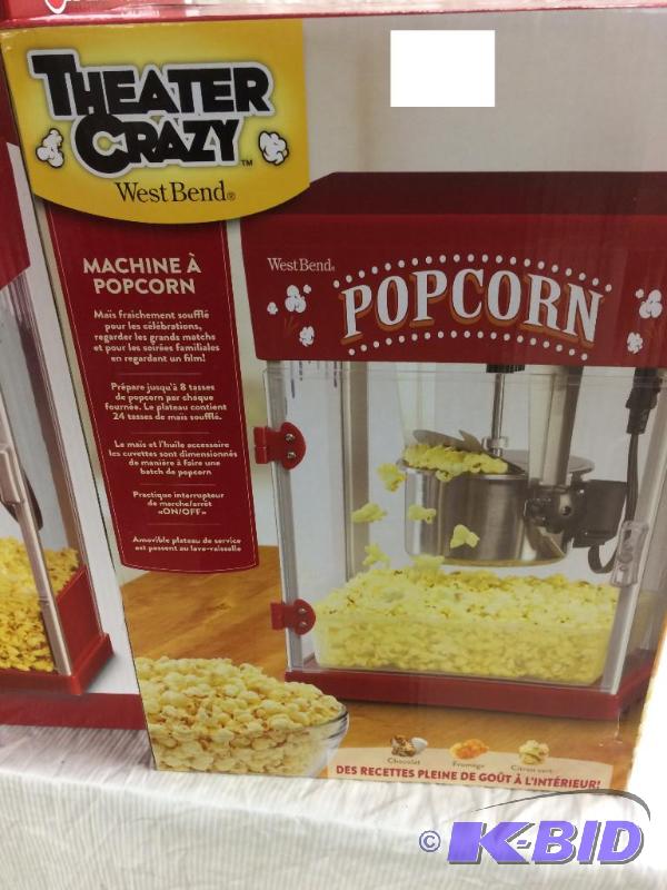 Brand new at home theater popcorn machine