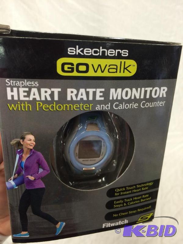brand new skechers heart rate monitor with pedometer