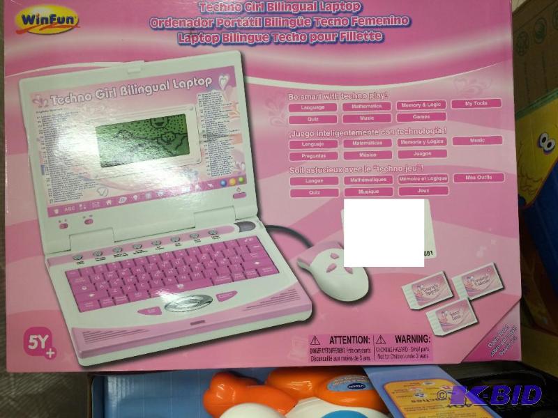 techno girl billingual laptop   Brand new