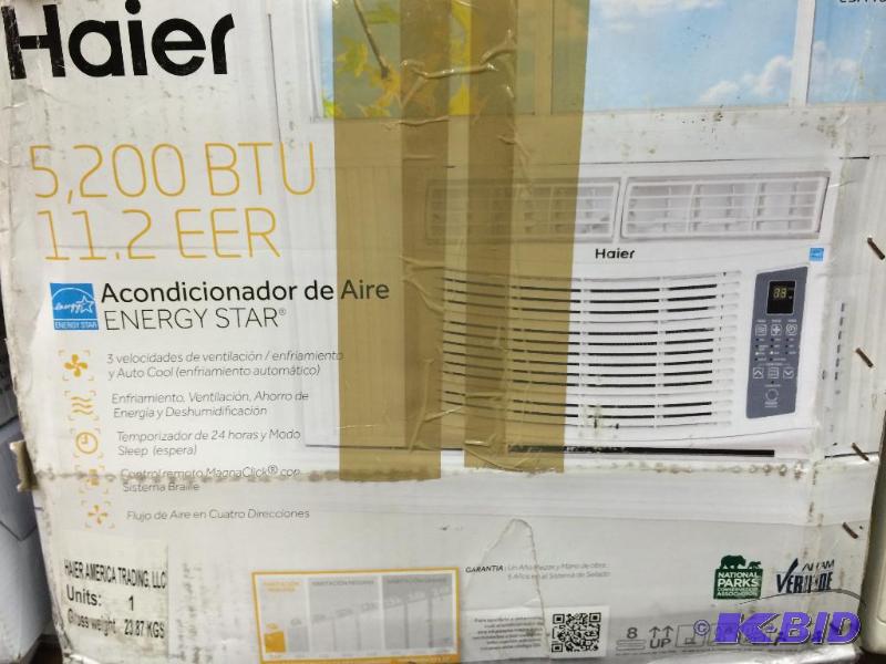 Brand new hair 5,200 watt air conditioner retails for $299