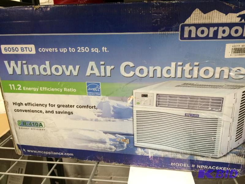 Brand new 6,050 BTU Window Air Conditioner  retail $239