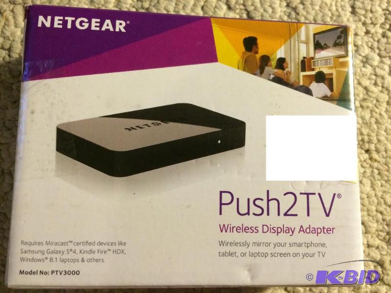NETGEAR Push2TV TV Adapter for Intel Wireless Display