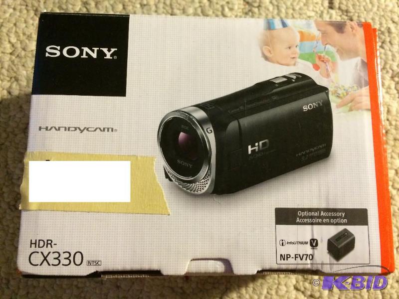 Sony HDR-CX330 HDR-CX330B CX330 Full HD 60p Camcorder -