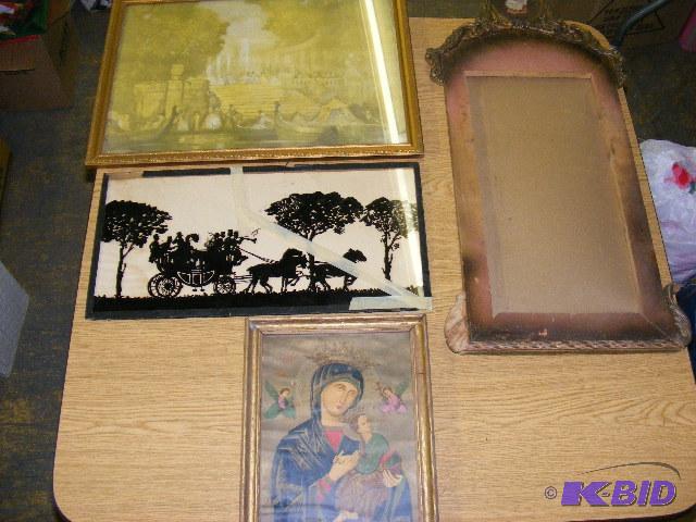 lot of pictures and frame