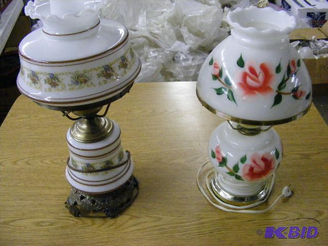two lamps