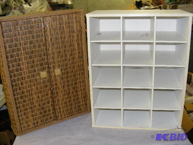shoe cupboard and vanity shelf