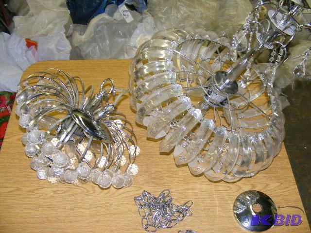 pair decorative light fixtures