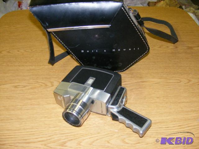 vintage movie camera