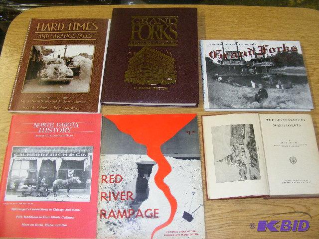 Variety of Grand Forks & North Dakota books