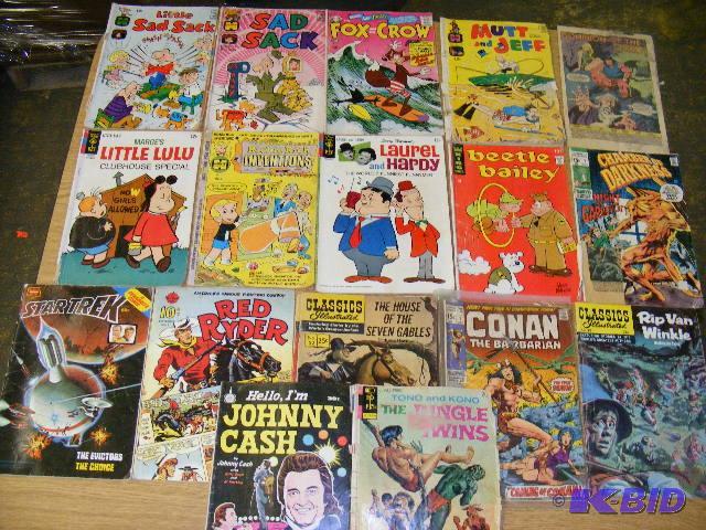 Variety of comic books