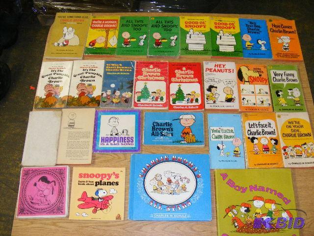 Variety of Charlie Brown books