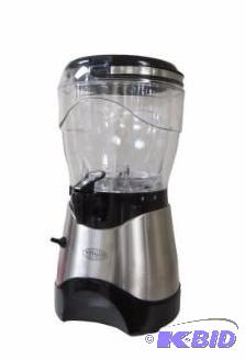 lot 13 image: Nostalgia Electrics Stainless Steel 1-Gallon Margarita and Slush Machine.  Tested.  Powers on.