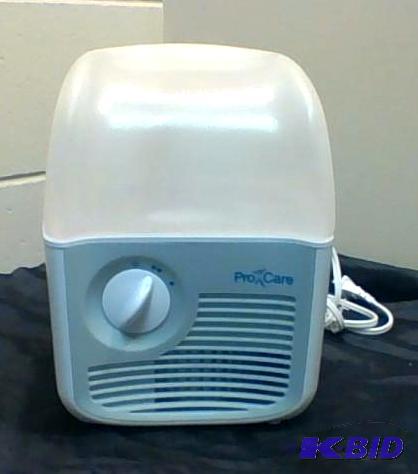 lot 37 image: Pro Care Cool Mist Humidifier.  Damaged Box.  Powered on Tested Works.