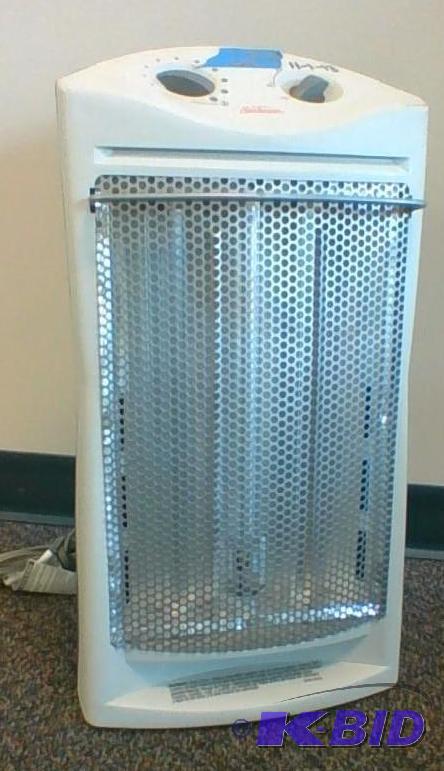 lot 38 image: Sunbeam Electric Tower Quartz Heater.  Out of Box.  Tested Works