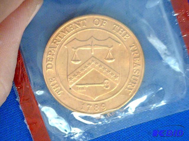lot 247 image: Denver Mint Medal, uncirculated...