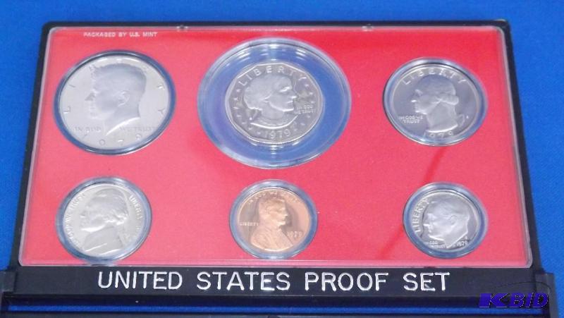 lot 255 image: 1979 S Proof Coin Set  ...