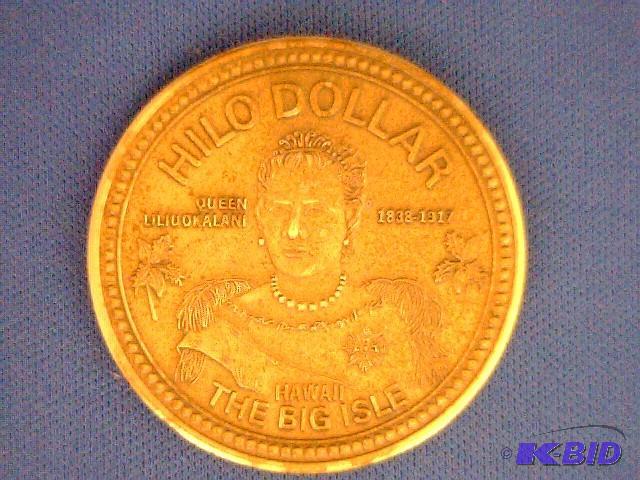 1974 Hilo Dollar Hilo Hawaii May Coin Auction 1 K BID