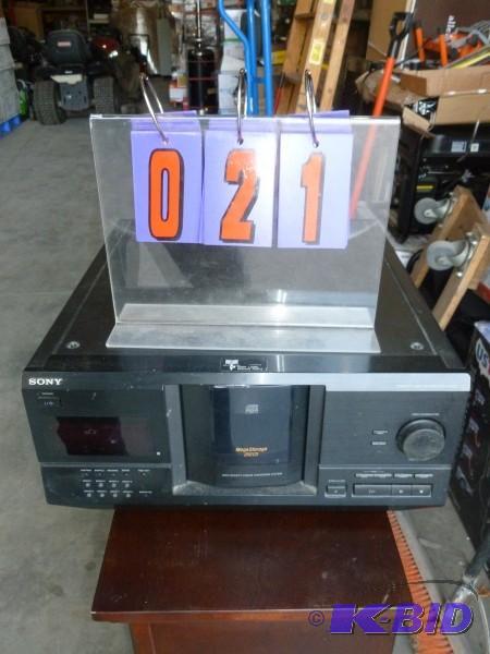 Sony 200 mega disc changer. Consigner states ...
