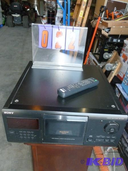 Sony 200 mega disc changer. Consigner states ...