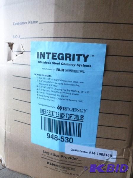 Intregity 5.5 o.d x 35 stainless steel liner...