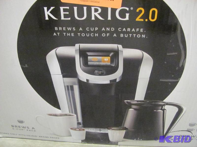 NO RESERVE This KEURIG 2.0 K450 4-Cup Coffe...