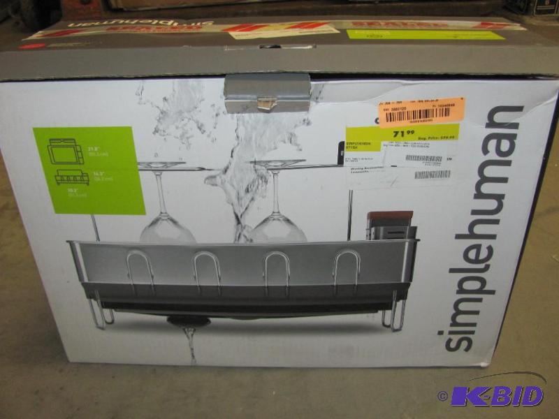 This NEW (in original box) SIMPLEHUMAN Steel ...