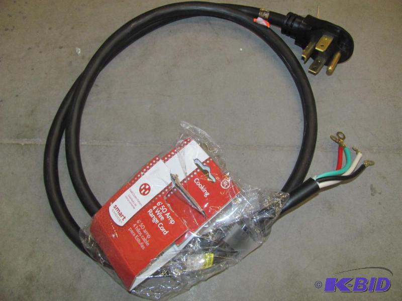 This NEW 6-Foot 50-Amp 4-Wire Range Cord reta...