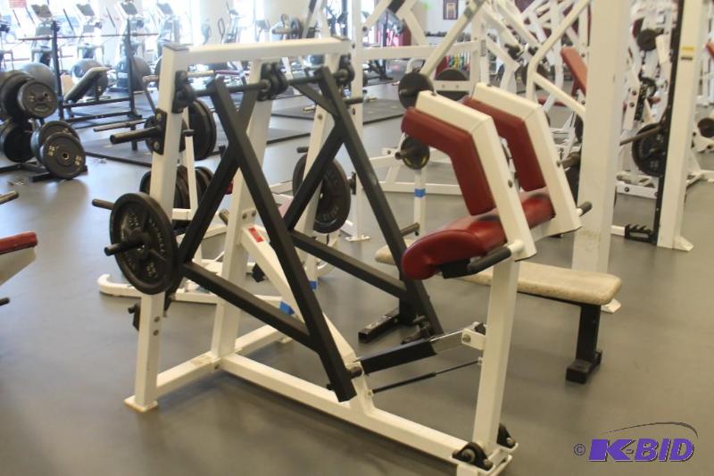 Prone Leg Press by Strength System Ankeny Schools Gym Equipment