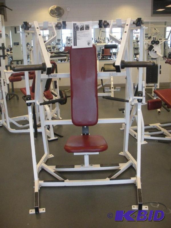 lot 23 image: Hammer Strength Bench Press