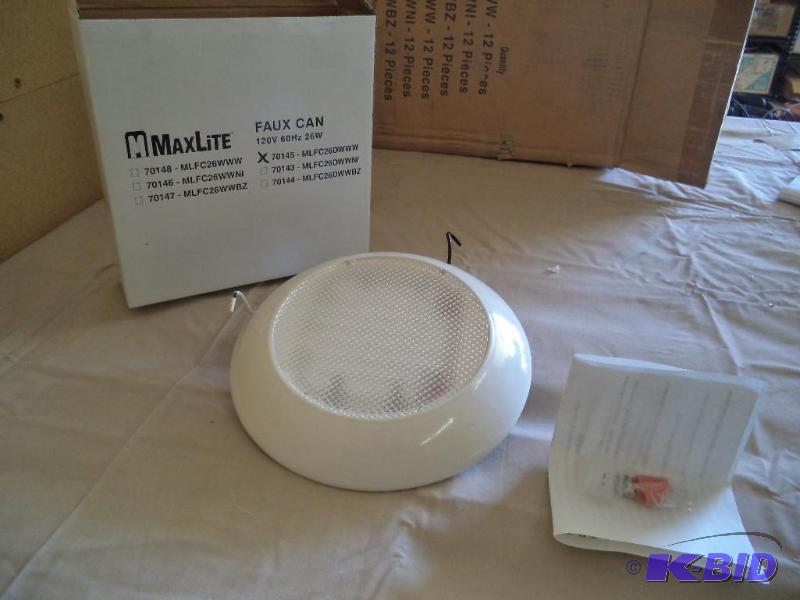 MaxLite Faux Can Lights (lot of 8)
