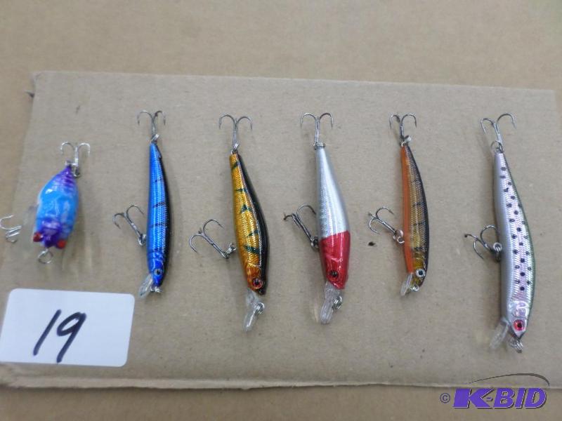 (6) New Crankbait Lures...